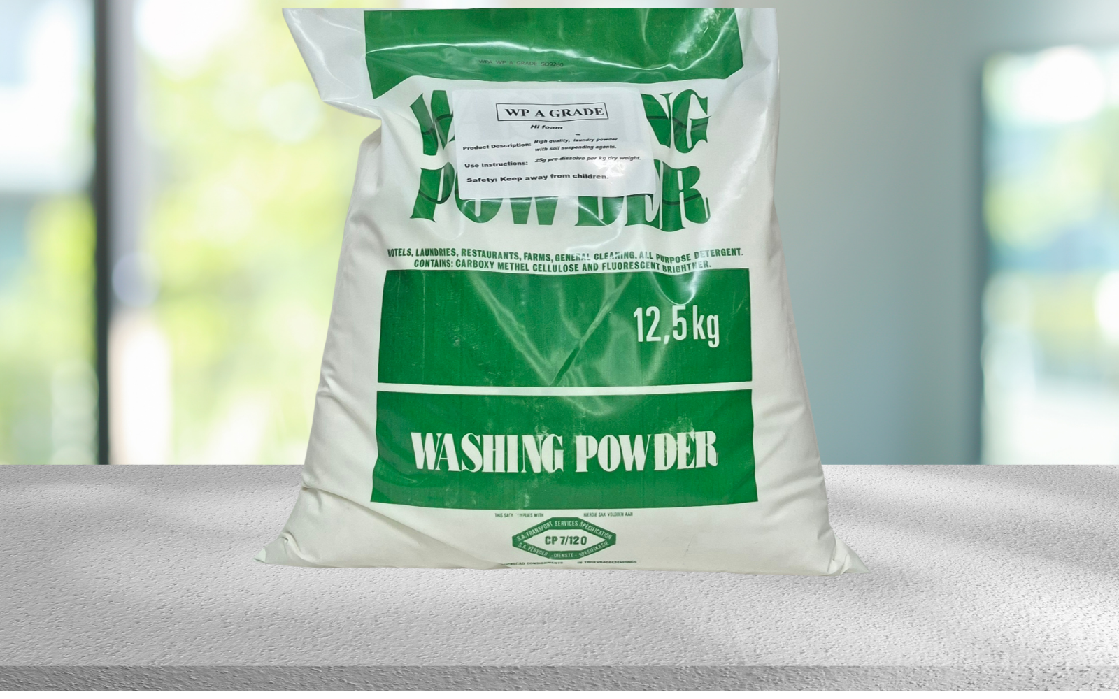 Washing Powder Grade "A" 12.5 Kg